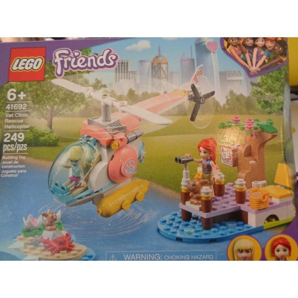 Lego 41692 Friend's Vet Clinic Rescue Helicopter